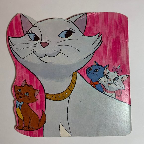 The Aristocats Golden Shape Book Vintage Golden Book Soft Cover - Picture 3 of 3